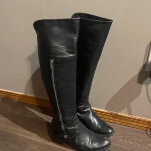Knee high riding boots